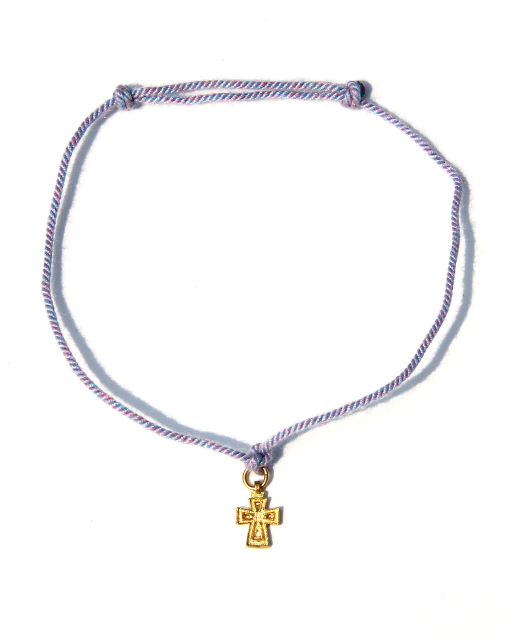 The Minis, the Radiant Heart cross bracelet